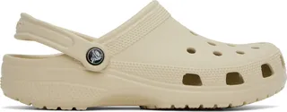 Crocs Beige Classic Clogs