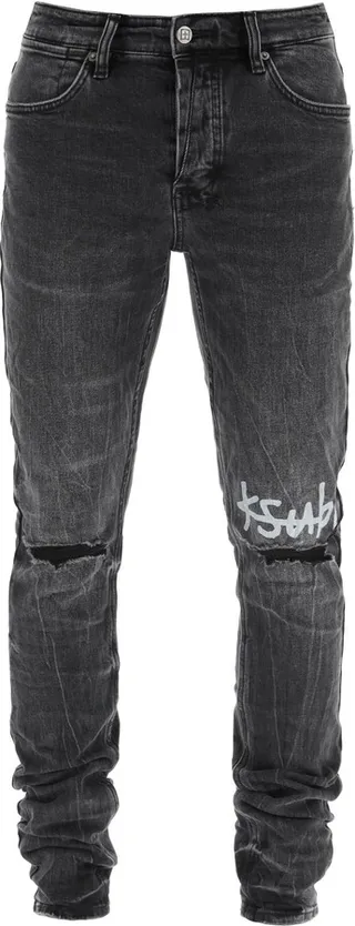 'van Winkle 1999 Black' Skinny Jeans