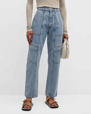 Cooper Relaxed Straight Cargo Jeans