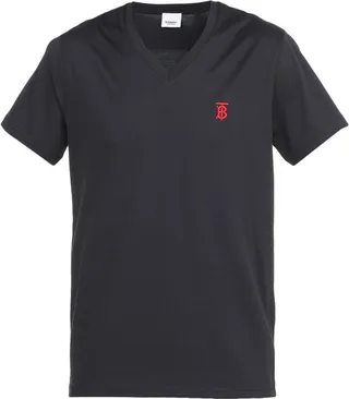 Burberry Monogram Motif V-Neck T-Shirt