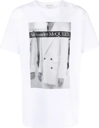 ALEXANDER MCQUEEN- Cotton T-shirt