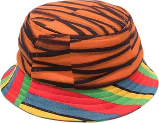 Multi-Way Striped Bucket Hat