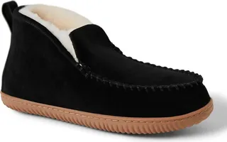 Fireside By Dearfoams Men's Rockhampton Genuine Shearling Bootie Slipper