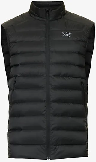 ens Black Cerium Padded Shell Gilet