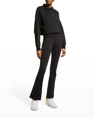 Airbrush Low-Rise Bootcut Leggings