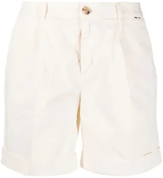 Pleat-Detail Tailored Shorts