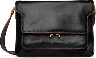 Marni Black Medium Trunk Bag