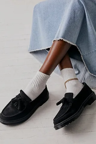 Adrian Suede Loafers by Dr. Martens at Free People