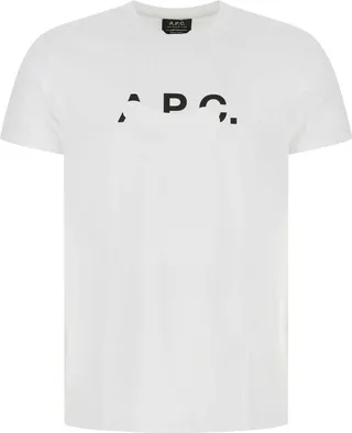 A.P.C. Logo Print Crewneck T-Shirt