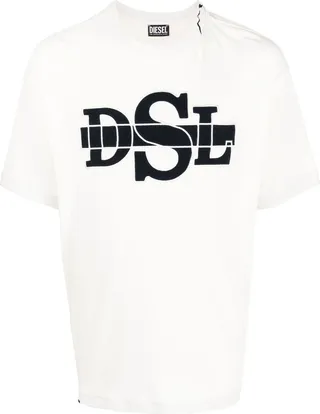 logo-print short-sleeve T-shirt