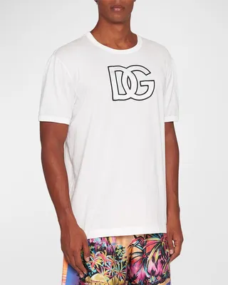 Men's T-Shirt with Satin DG Patch