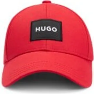 Cotton-twill six-panel cap with logo label