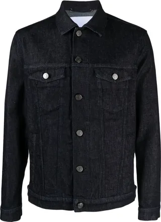 Logo-Patch Denim Jacket