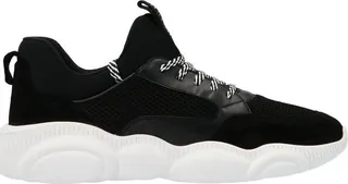 Moschino Logo Patch Low-Top Sneakers