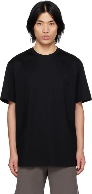 Wooyoungmi Black Printed T-Shirt