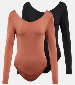 Vivid set of 2 bodysuits