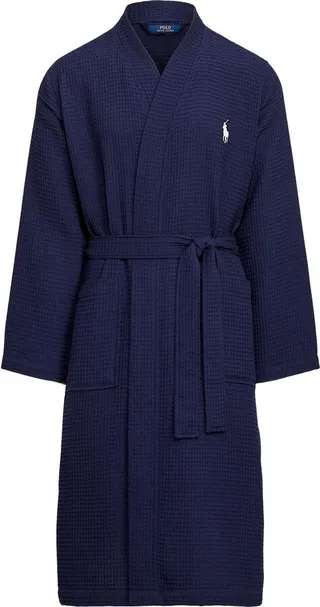 Dressing Gown Or Bathrobe Midnight Blue