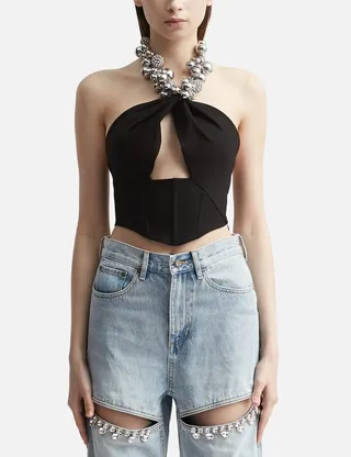 Grape Cluster Halter Top
