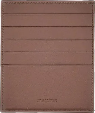 Jil Sander Logo Embossed Cardholder