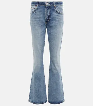 Emannuelle low-rise bootcut jeans