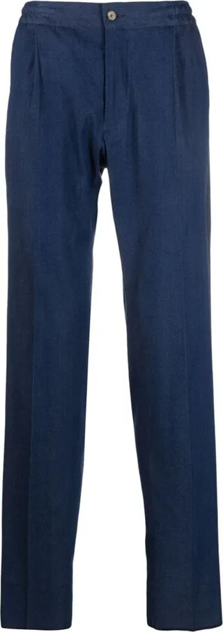 Relaxed-Cut Elasticated Jeans