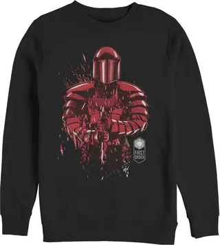 Men's Star Wars The Last Jedi Elite Guard Fleck Sweatshirt - Black - Large