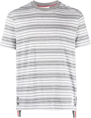 striped cotton T-shirt