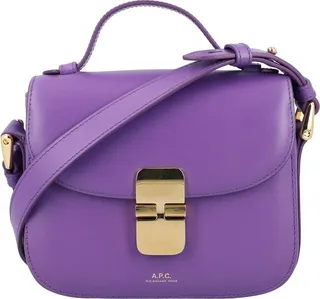 A.P.C. Mini Grace Logo Printed Tote Bag