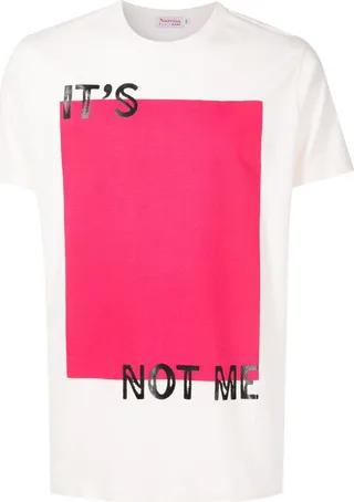 graphic-print cotton T-shirt