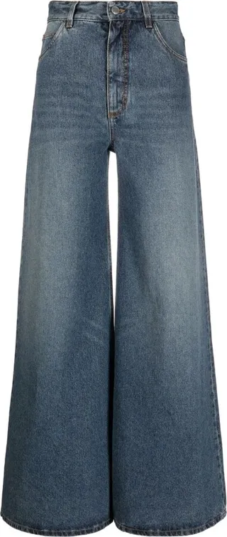 Wide-Leg Jeans