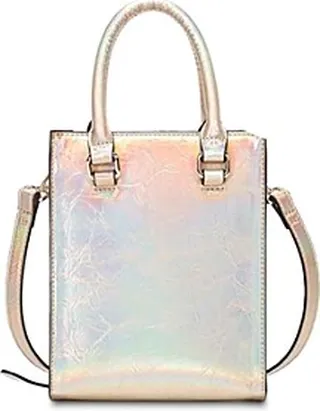 Aqua Metallic Small Shopper - 100% Exclusive