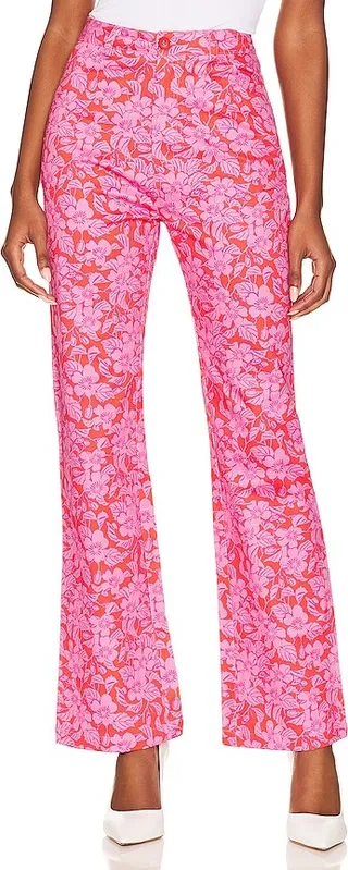Ivy Floral Bootcut