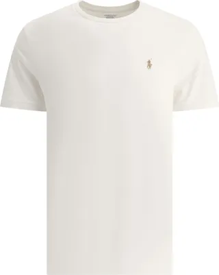 Polo Ralph Lauren Logo Embroidered Round Neck T-Shirt