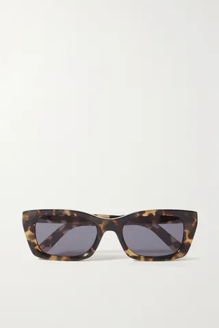 DIOR Eyewear - Diormidnight S3i Square-frame Tortoiseshell Acetate Sunglasses - Black
