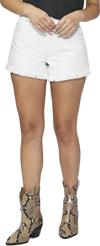 Paige Denim Noella Cut Off Heavy Fray Short