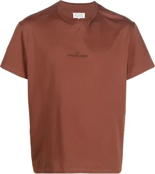 embroidered-logo short-sleeve T-shirt