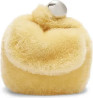 Shearling Top-Handle Tote Bag