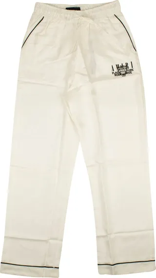 White Beverly Hills Pajama Pants