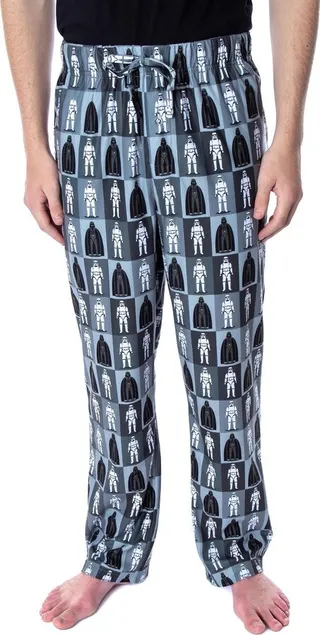 Star Wars Men's Darth Vader and Stormtrooper Sleepwear Lounge Pajama Pants (4XL) Multicoloured