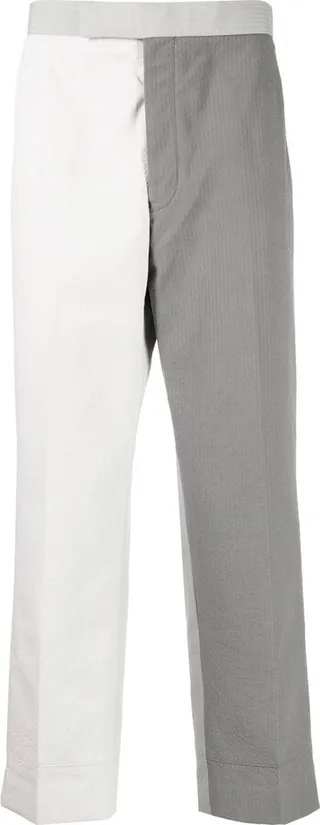 Mid-Rise Cropped Trousers