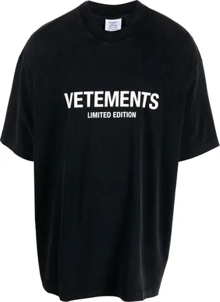 VETEMENTS- Cotton T-shirt