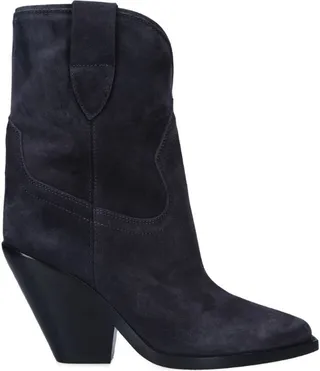Isabel Marant Suede Leyane Ankle Boots 90