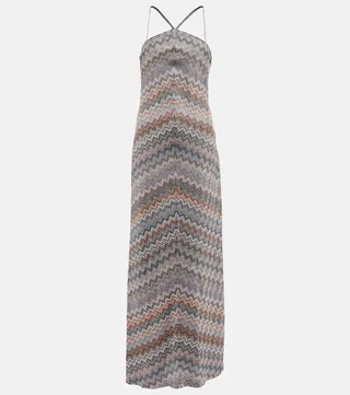 Crochet maxi dress