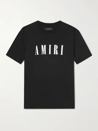 Logo-Appliquéd Cotton-Jersey T-Shirt