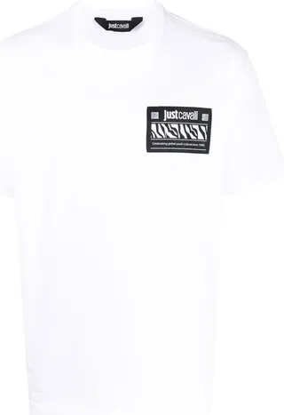 logo-patch short-sleeve T-shirt