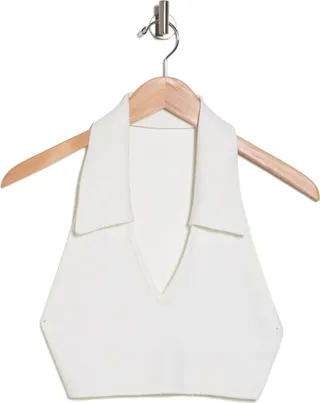 Collar Halter Top