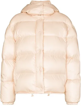 Logo Panel Puffer Jacket
