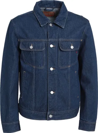 D-barcy Trucker Jacket Denim Outerwear Blue