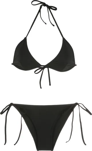 Halterneck Triangle Bikini