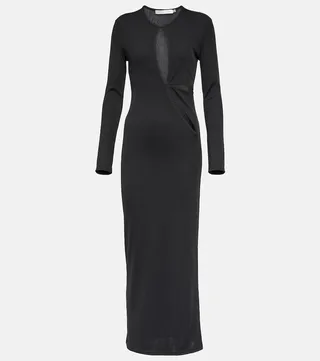 Cutout maxi dress
